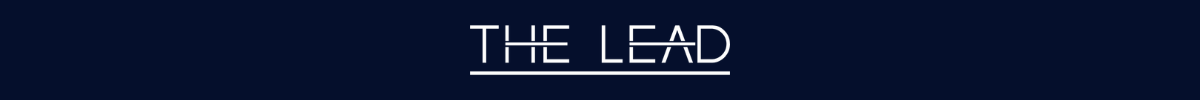 The Lead Navy Header
